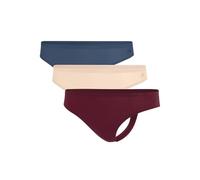 Thong (3PK) - Panties Deportivos Active Light Flex-Packaged - Ropa Interior cómoda, 902 Assorted, S