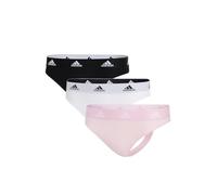 adidas Thong (3PK) - Sport Active Comfort Cotton - Ropa Interior cómoda, 933 Assorted, S