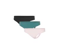 adidas Thong (3pk) -Sport Active Light Flex-Packaged Panties-Bequeme Unterwäsche Tanga, Assorted_4a0561, S Mujeres