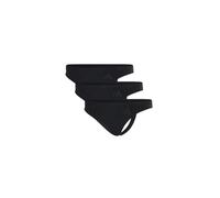 adidas Thong Low Rise Thong (3PK) - Sport Active Seamless - Packaged Panties - Ropa Interior cómoda, 000 Negro, L
