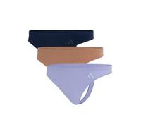 adidas Thong Low Rise Thong (3PK) - Sport Active Seamless - Packaged Panties - Ropa Interior cómoda, 902 Assorted, XXL
