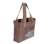 adidas Three Stripes Studio - Bolso shopper 43 cm (earth strata/glow blue/white)