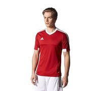 adidas Tiro 15 JSY - Camiseta para Hombre, Color Rojo, Talla XS