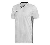adidas Tiro 19 JSY Camiseta de Manga Corta, Hombre, White/Black, 910Y