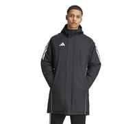 adidas Tiro 24 - Chaqueta Deportiva con Capucha (talla L), color blanco y negro