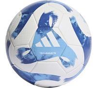 adidas Tiro League TB - Balón Unisex para Adultos, Color Blanco/Azul Rey/Azul Claro, 4