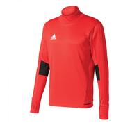 adidas Tiro17 TRG - Camiseta Hombre M Rojo (Escarl / Negro / Blanco)