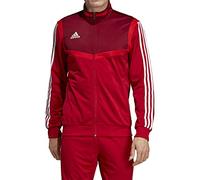 Adidas TIRO19 PES JKT Chaqueta de Deporte con Cremallera, Hombre, Power Red/White, S