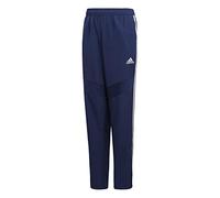 Adidas TIRO19 WOV PNTY Sport Trousers, Unisex niños, Dark Blue/White, 910Y