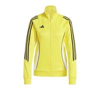 adidas TIRO24 - Chaqueta de entrenamiento para mujer, color amarillo/blanco, talla M