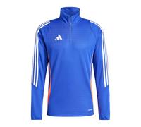 Sudadera de fútbol adidas tiro24 training hombre azul/blanco
