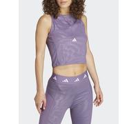adidas Top de mujer Techfit Printed Training adidas. Violeta M