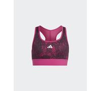 adidas Top de niña Training AEROREADY PowerReact Animal Print Padded adidas. Multicolor 7-8 Años (128 cm)