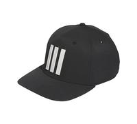 adidas Tour Hat 3 Bandas STP Gorra de Golf para Hombre (Black)