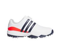 Adidas Tour360 24 Boa zapatillas de golf junior, blancas, Con tacos, 38 2/3, Estándar, blanco