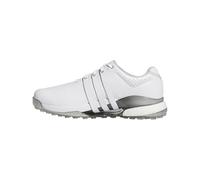 adidas Tour360 25 Wide - Zapatillas sin clavos para hombre, Footwear White Footwear White Silver Metallic, 48 EU