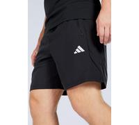 adidas Hombre Train Essentials Woven Training Shorts, Black / White, M 7 inch