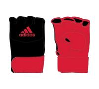adidas Traditional Glove Guantes de Combate con Grappling, Negro/Rojo, Small