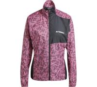 ADIDAS Trail Wind Jkt W - Mujer - Rosa / Negro - talla S- modelo 2024