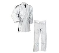 adidas Training J500 - Kimono de Judo, 500 gr, Color Blanco - Blanco, tamaño 180