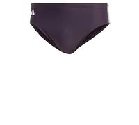 adidas Traje de baño clásico de 3 Rayas para Hombre, Color Negro y Blanco, 42, Aurora Negro/Blanco, W26