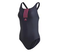 Adidas Traje De Baño Deportivo Ocio 3 Rayas Logo Traje De Baño Navy Pink 32 XS
