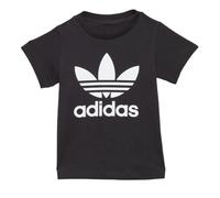 adidas Trefoil - Camiseta para niño, color negro, Negro , 3-4 Años