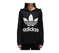 Adidas Trefoil Hoodie Sweatshirt, Mujer, black, 42