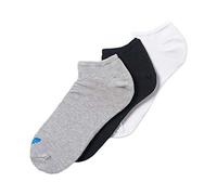 Adidas Trefoil Liner Calcetines, Unisex Adulto, Blanco/Negro/Gris, 3538