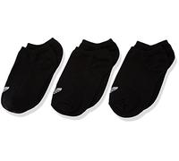 adidas Trefoil Liner, Calcetines Unisex Adulto, Negro (Black/Black/White), 35/38, (Pack de 3)