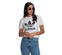 Adidas Trefoil tee T-Shirt, Womens, White, 36