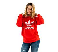 adidas TRF Hoodie Vestido, Mujer, Rojo, M