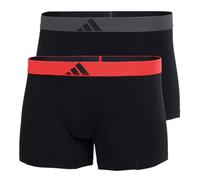 adidas Trunk (2pk) -Active Flex Cotton Body Bóxer, 902 Assorted, S (Pack de 2) Hombres