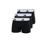 adidas Trunk (3pk) -Active Flex Cotton Ropa Interior, 006 Negro, S (Pack de 3) para Hombre