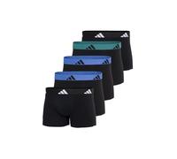 adidas Trunk (5pk) -Active Flex Cotton-Bequeme Unterwäsche Pantalones Cortos, Assorted_4am019, M Hombres