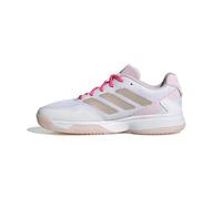 adidas Ubersonic Tennis Shoes Kids, Zapatillas de Tenis Unisex niños, Blanquecino Plateado Met Powder Plum, 38.5 EU