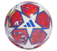 adidas UEFA Champions League TRN - Balón de fútbol/fútbol Cosido a máquina, Unisex, Talla 4 UE, Blanco/Azul Gloria/Naranja Flash