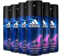 Adidas Uefa Champions League Victory Edition Desodorante Spray Para Hombre 150 ml - Pack de 6