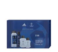 Adidas UEFA Star EDT 100 ml + Gel De Ducha 250 ml + Mini EDT 50 ml Lote