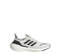 Adidas Ultraboost 22 Running Shoes, Zapatillas para Correr de Carretera Hombre, No Coloreado Negro Fast Lime, 37 1/3 EU