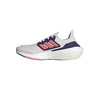 adidas Ultraboost 22, Zapatillas Mujer, Crystal White/Turbo/Legacy Indigo, 38 2/3 EU