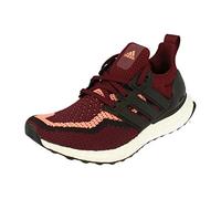 adidas Ultraboost DNA X MUFC Hombre Running Trainers Sneakers (UK 7 US 7.5 EU 40 2/3, Burgundy Black White FZ3620)