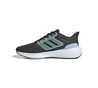 Adidas Ultrabounce Shoes, Zapatillas para Correr Hombre, Carbon/Court Green/Core Black, 47 1/3 EU
