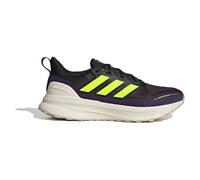 Adidas Ultrarun 5 TR - Tenis de Correr para Hombre, Color Negro/limón Claro/Naranja semiimpacto, Talla 42