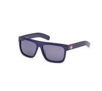 Adidas Unisex Adidas OR0127 90V Gafas de sol Acetato Azul Azul Cuadrada Normal