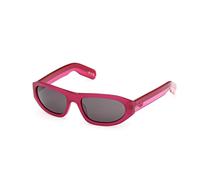 Adidas Unisex Adidas OR0139 72A Gafas de sol Acetato Rosa Fumar Redonda Normal
