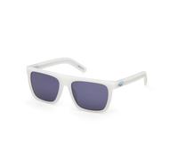 Adidas Unisex Adidas OR0140 21V Gafas de sol Acetato Blanco Azul Cuadrada Normal