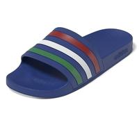 adidas Unisex Adilette Aqua Slides Bold Blue/Green/Ftwr White 9 UK 43 EU