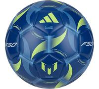 Adidas Unisex-Adult Messi Mini Soccer Ball, Team Royal Blue/Semi Blue Burst/Solar Yellow, 1