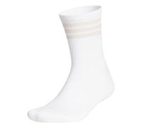 adidas Unisex adulto 3-STRIPE HALF CREW SOCK, white/blush pink, 42-45